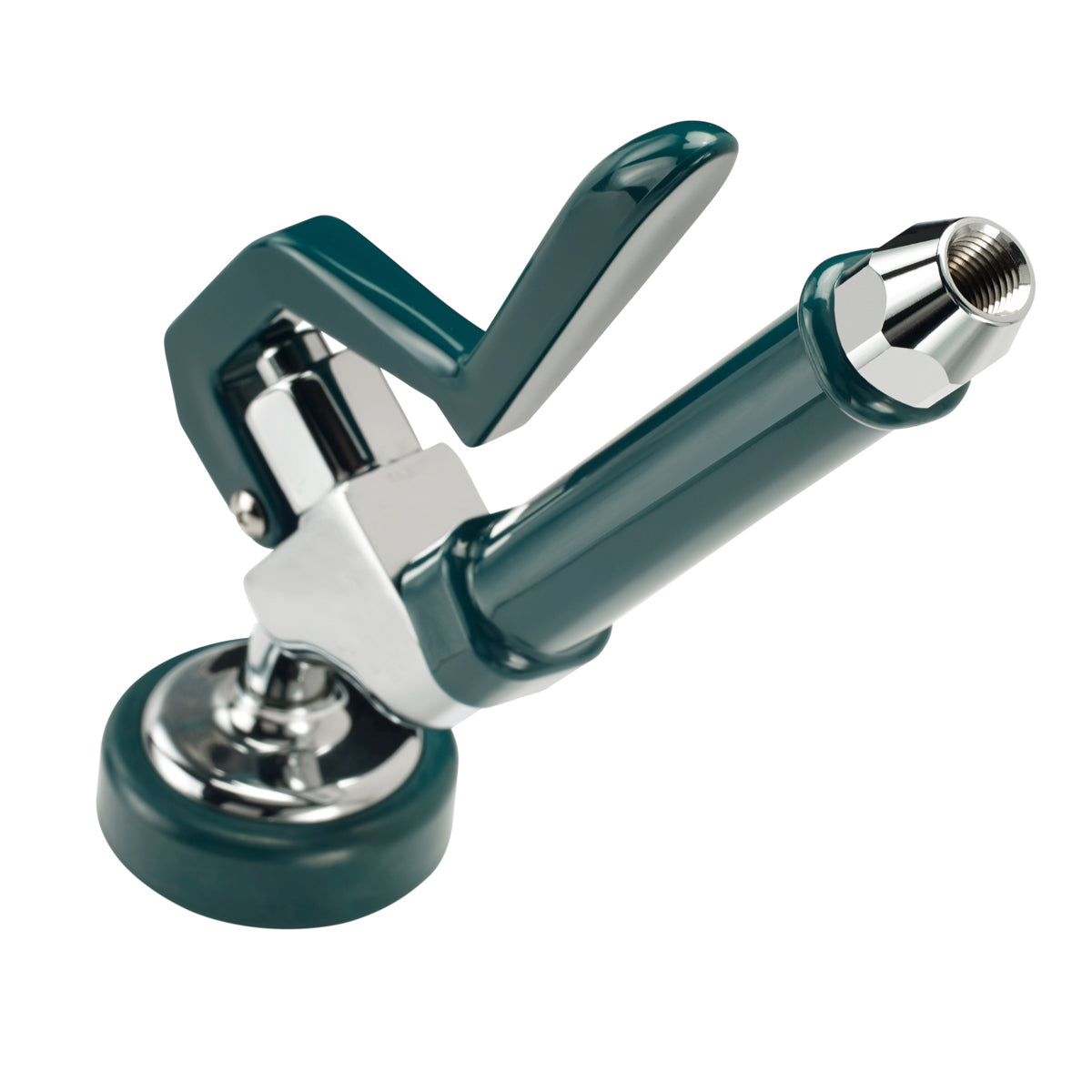 Krowne Metal 21-126 Royal Series Angled Pre-Rinse Spray Head with Grip, and 1/4" Female Thread Adaptor (Assembled)