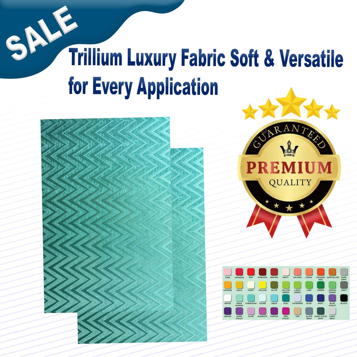 Trillium Luxury Fabric Soft & Versatile for Every Application