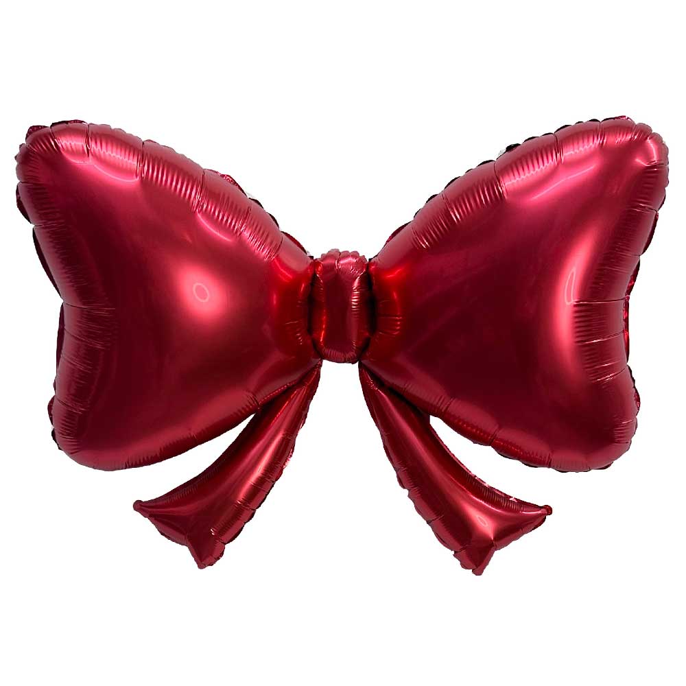 Foil Balloon Red Mini Bows Air-Fill Only