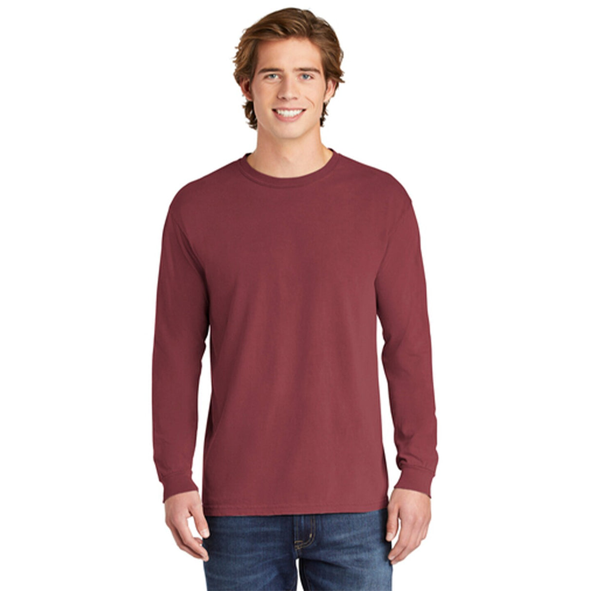 Comfort Colors® Garment-Dyed Heavyweight Long Sleeve T-Shirt