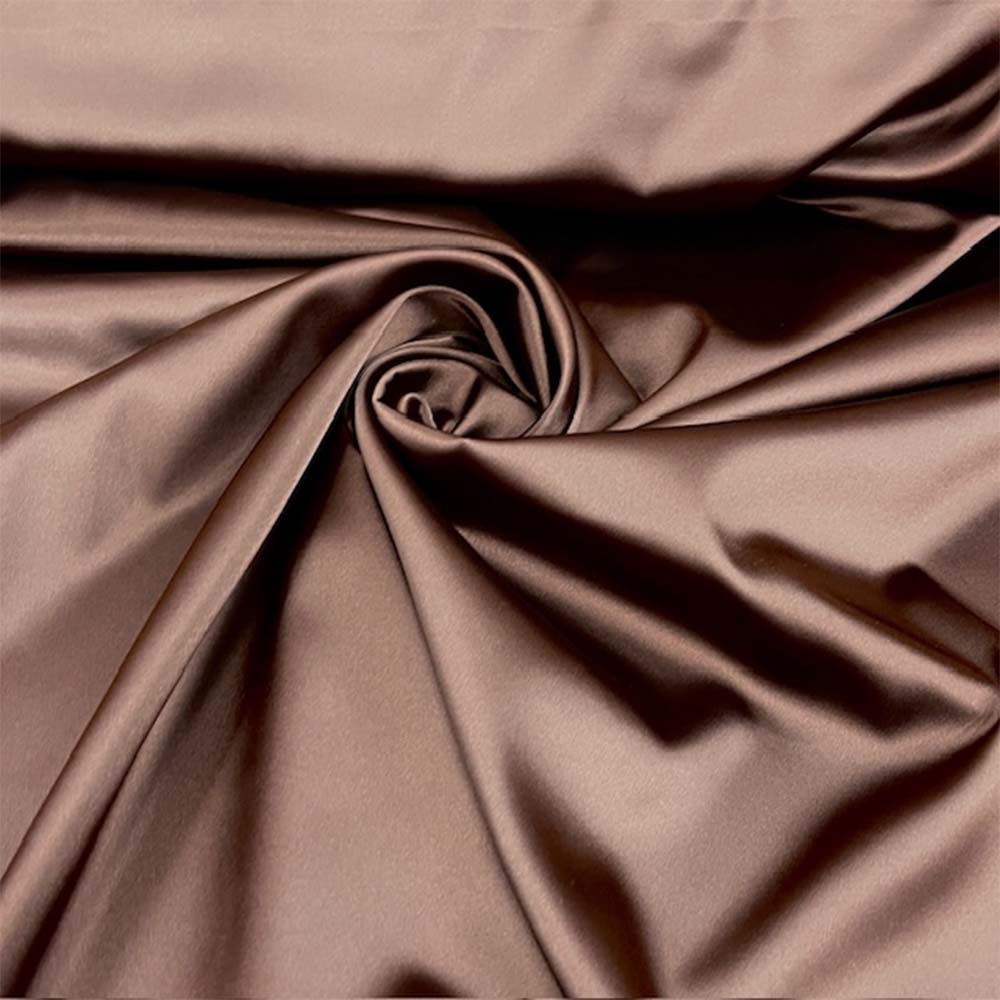 1 Yard Premium 250 GSM Bridal Stretch Satin Fabric Glossy Soft Material for Gowns 60 Inch Width 100% Polyester