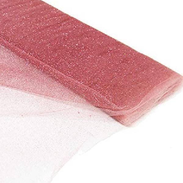 Tulle Glitter Fabric Sparkle Mesh for Wedding Costumes 54 Inch Width 100% Polyester