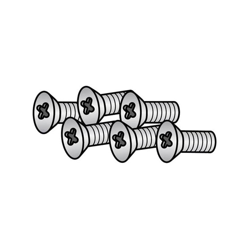 Knife Mounting Screw SS (Pkg./25) for Globe Slicers OEM # 747-15S