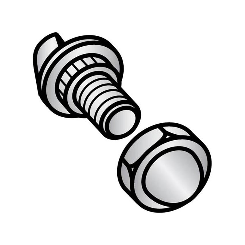 End Weight Lock Pin w/Nut for Globe Slicers OEM # 747-2A+B
