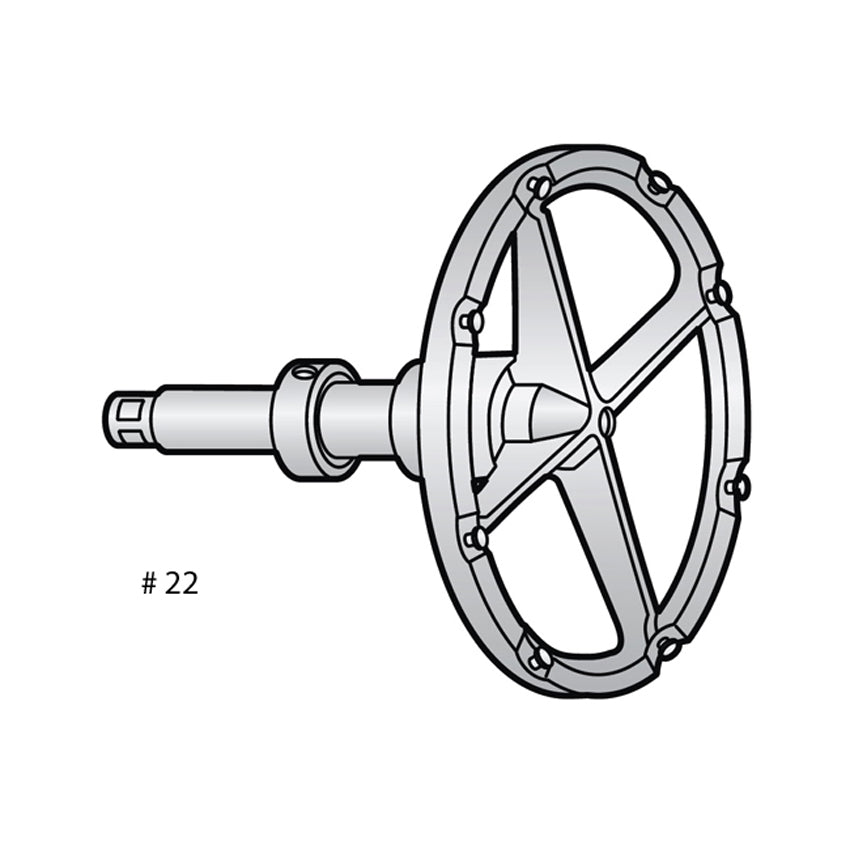 Alfa VS-22DH Disc Holder for # 22 Grater/Shredder Attachment OEM # ML-16226-Z