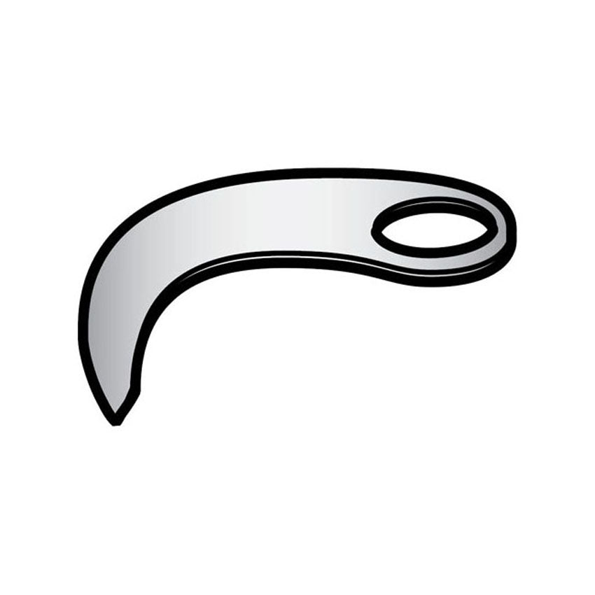 Stainless Steel Knife For Hobart Cutter Mixer HCM-450, Ea, OEM # 00-274662