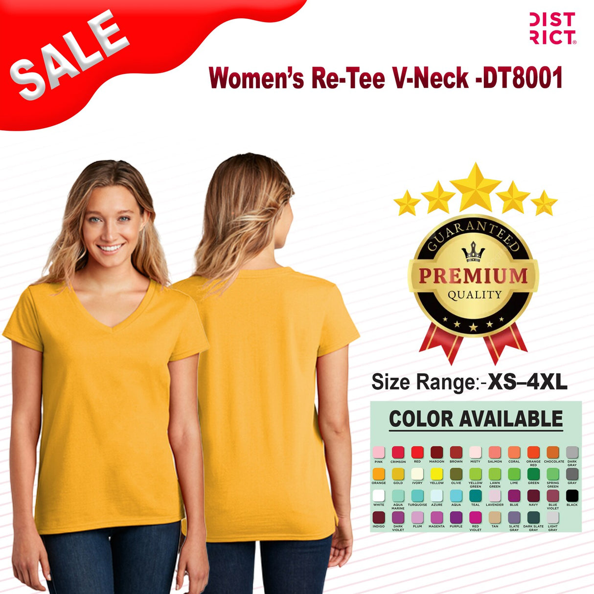 District® Women’s ReTee V-Neck