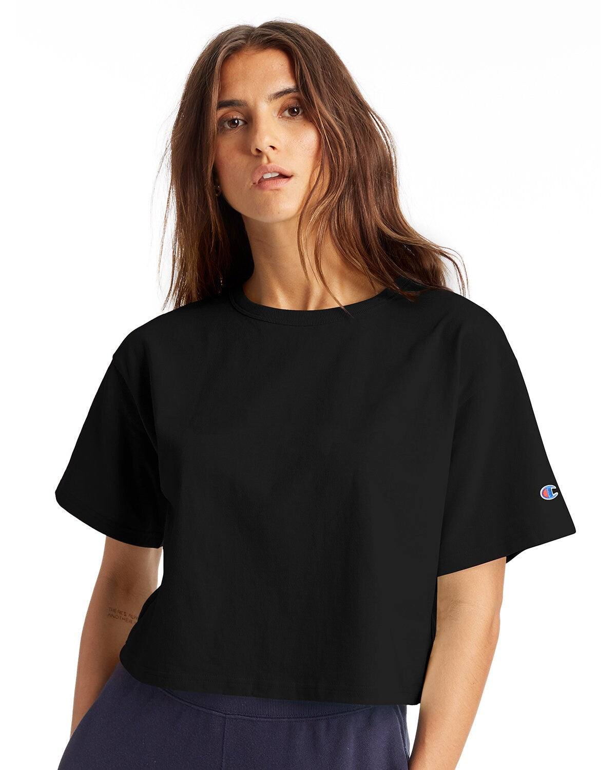 Champion® Ladies Cropped Heritage T Shirt