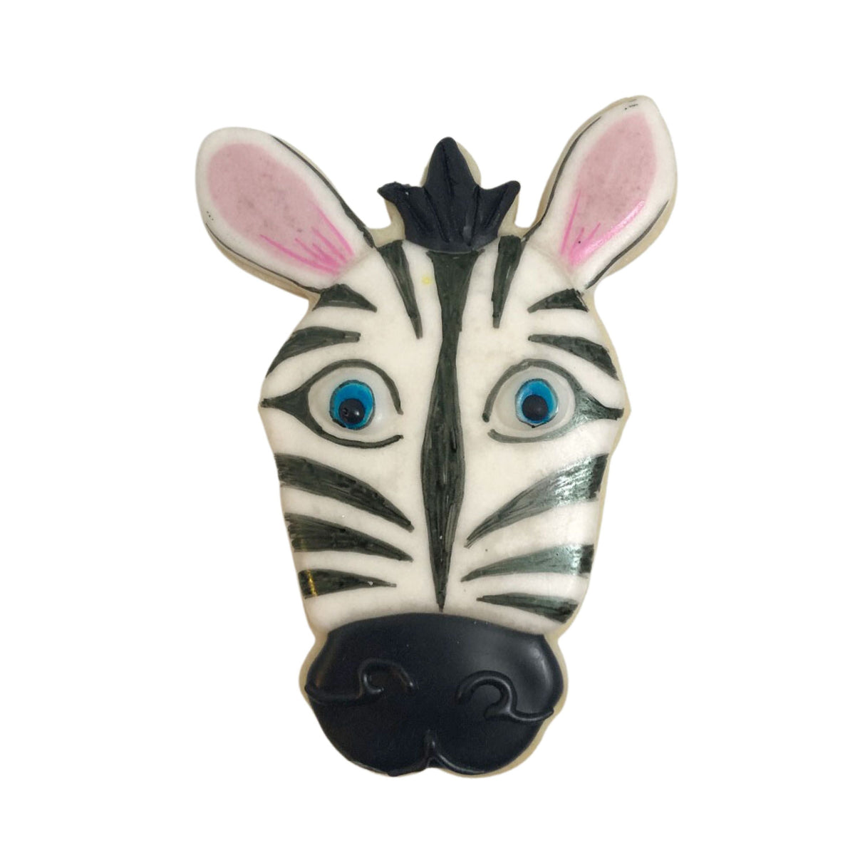 Zebra Face Cookie Cutter 4 in B1579