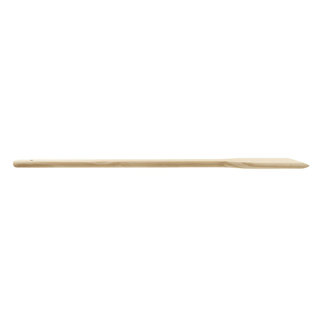 36" Wooden Stirring Paddle with Angled Edge