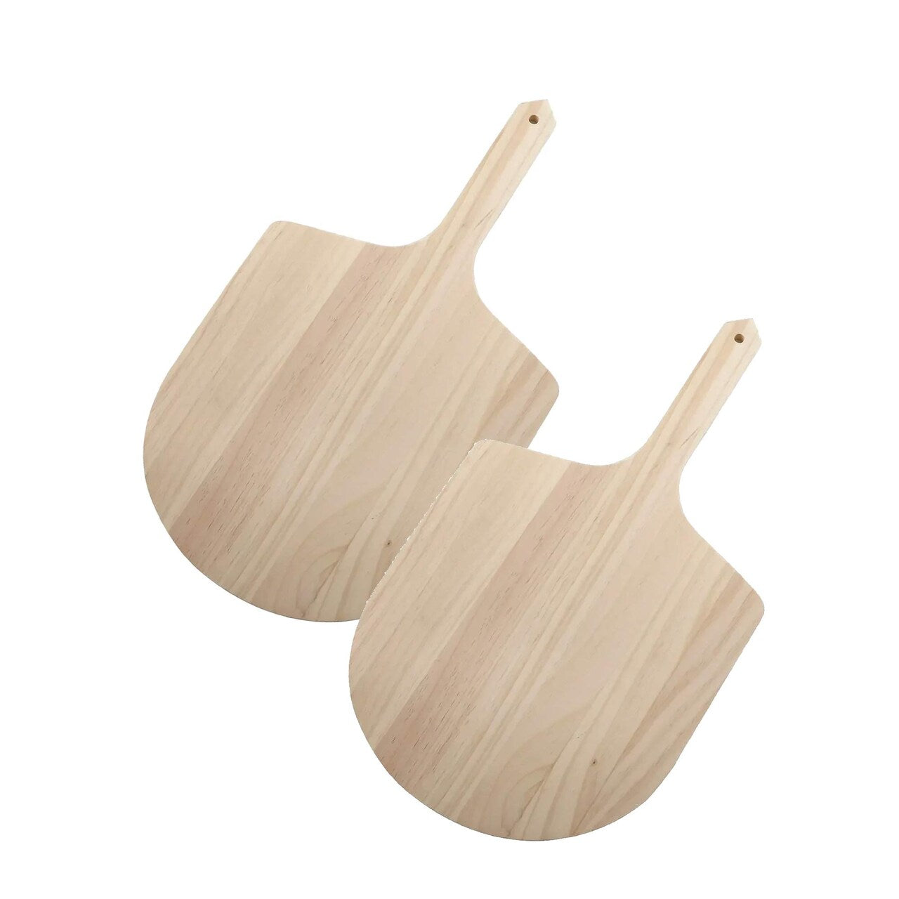 36" Wooden Pizza Peel with 13" x 12" Blade