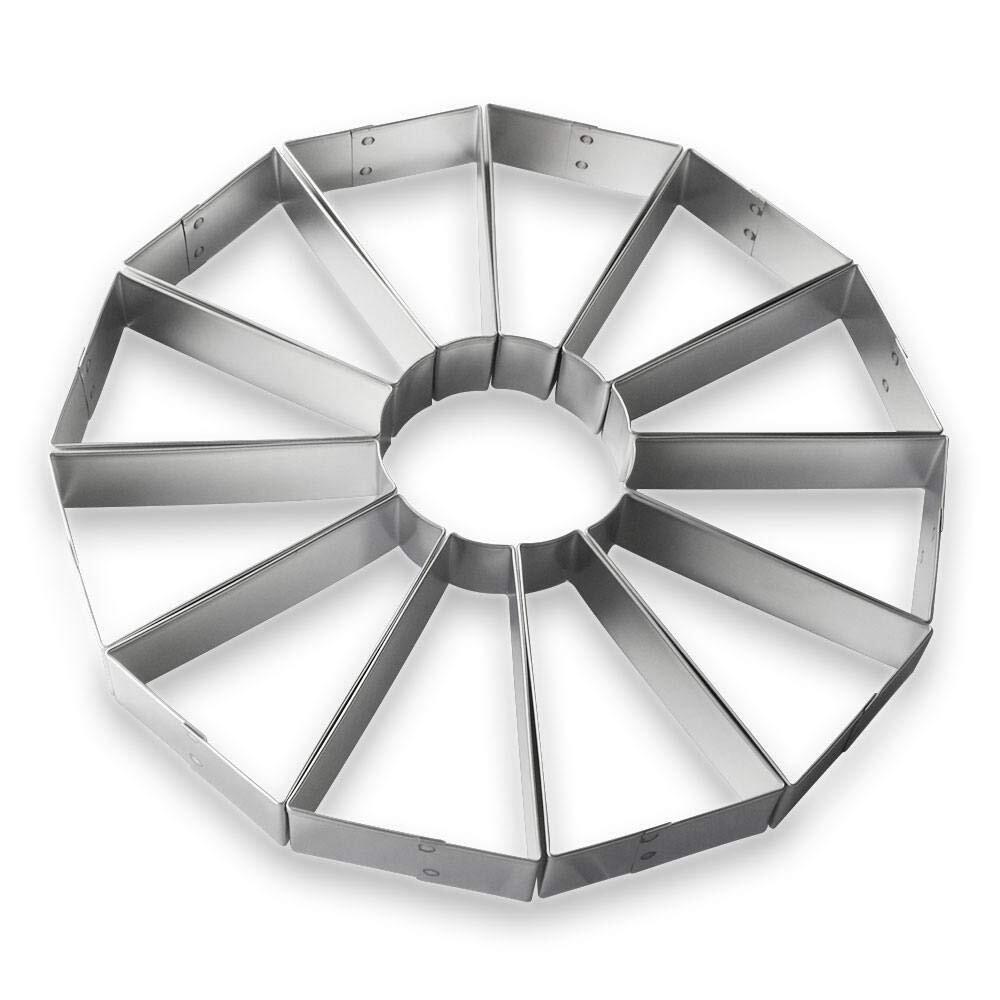 Trapezoid Cookie Platter Cutter 3 3/8 in B0712