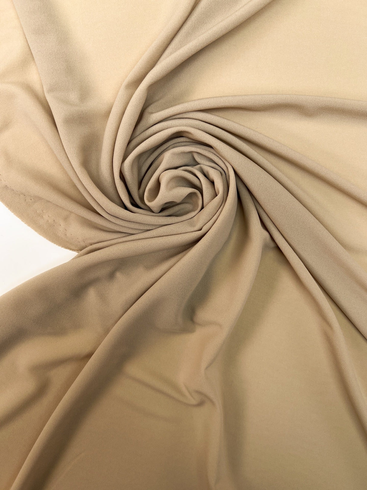 Polyamide Elastane Knitted Fabric Beige
