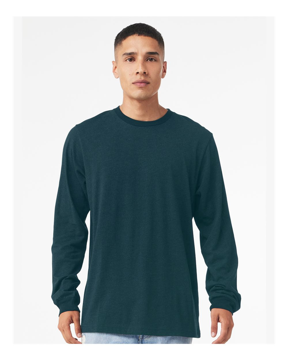 BELLA + CANVAS® Unisex Jersey Crewneck Long Sleeve Tee