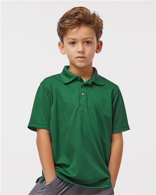 Paragon® Youth Saratoga Performance Mini Mesh Polo T-shirt