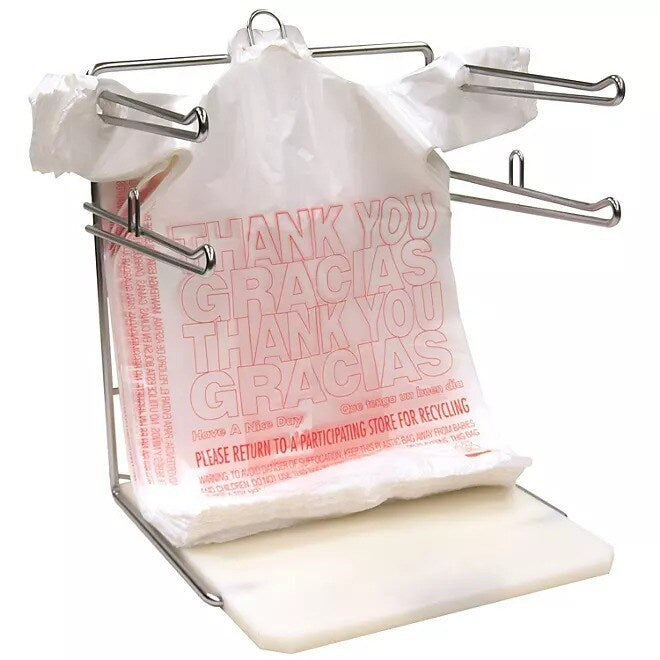 Plastic Bags Small T-Shirt Carry-Out Bags Merchandise | Size 11.5" x 6.5" x 22" | Raheev®