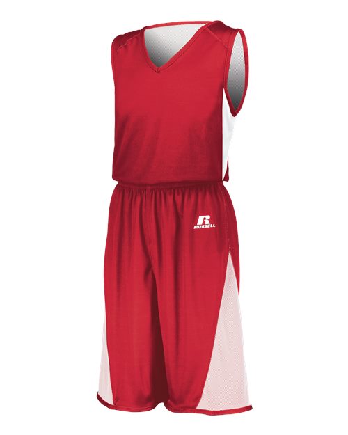Russell Athletic - Youth Reversible Basketball Jersey | 100% polyester Ultra Lite fabric | Unleash Your Style with Our sportswear | RADYAN®