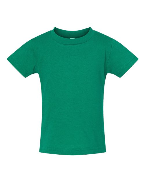 RADYAN® Infant Cotton Crewneck Short Sleeve Jersey T-shirt