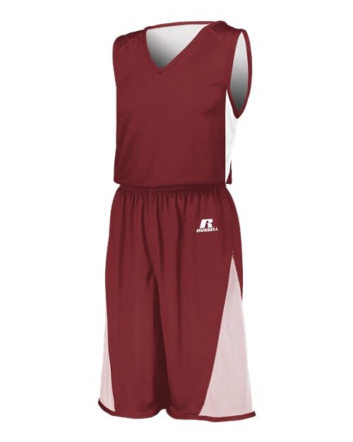 Russell Athletic - Youth Reversible Basketball Jersey | 100% polyester Ultra Lite fabric | Unleash Your Style with Our sportswear | RADYAN®