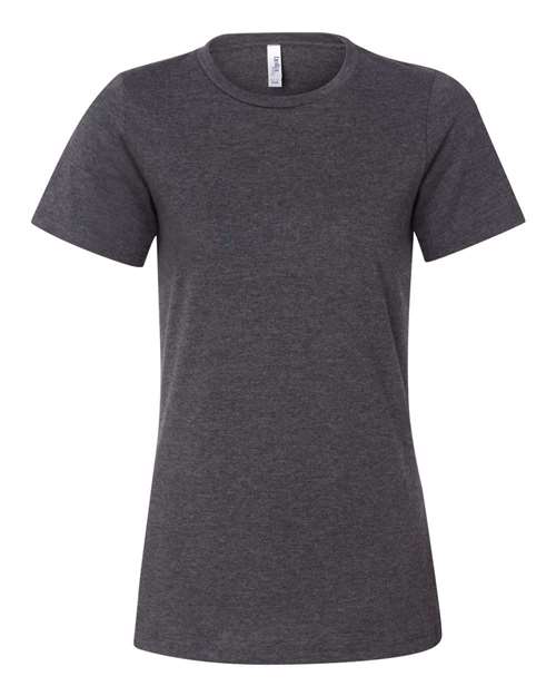 BELLA + CANVAS® Women’s Relaxed Fit Short Sleeve Heather CVC Tee