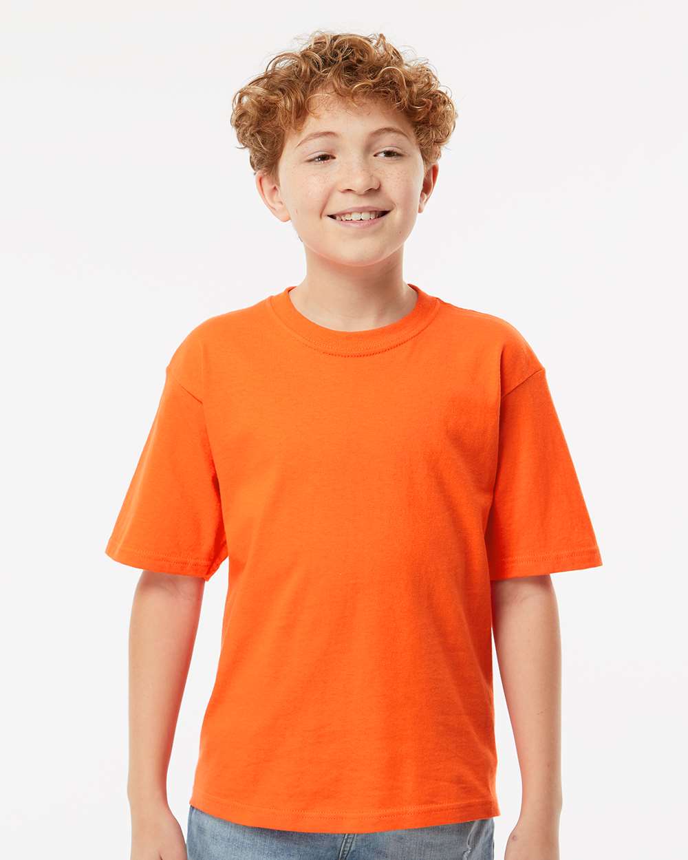 Youth Gold Soft Touch Crewneck Short Sleeve T-Shirt