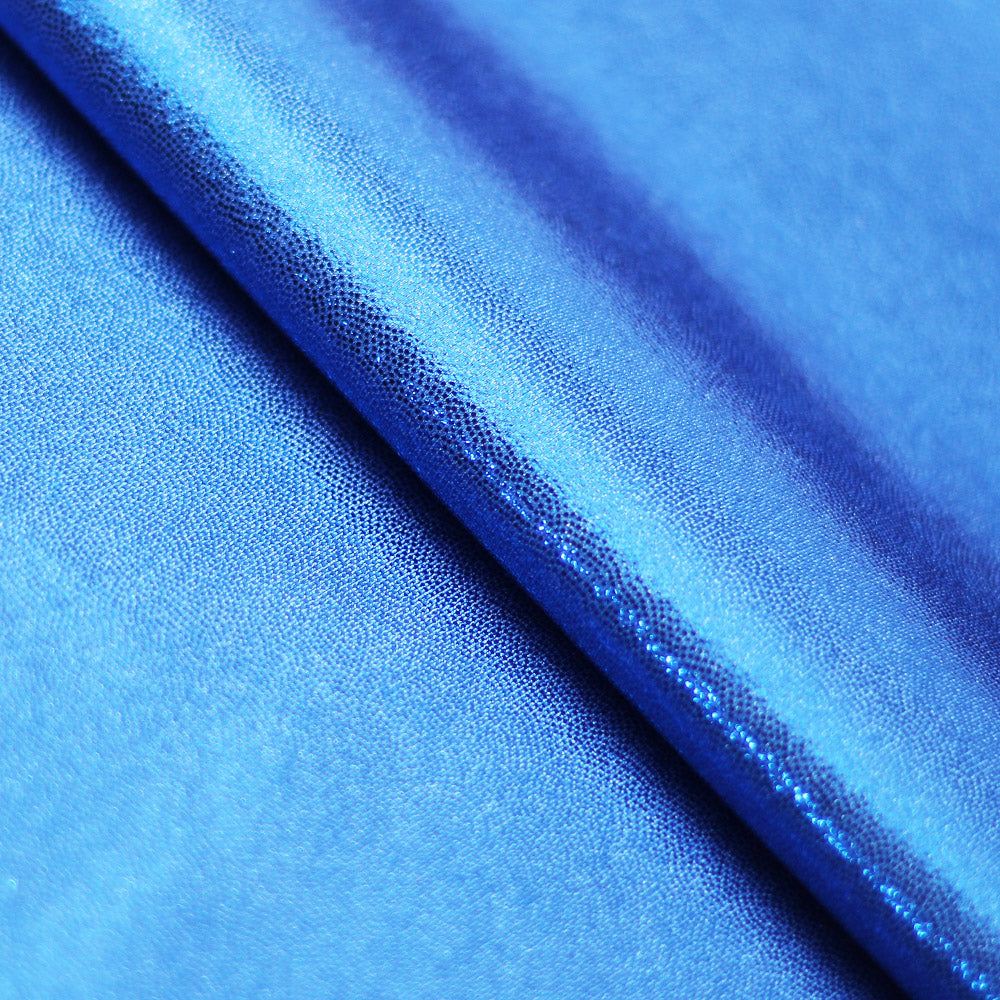 Matrix Foil Nylon Spandex Fabric - Assorted Colors Hologram Solid, 57/58" Width (1 Yard)