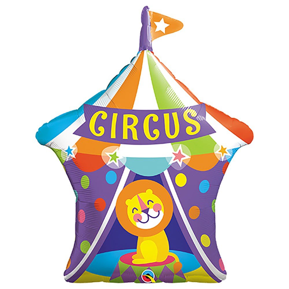 Circus Lion Foil Balloon 36 Inch