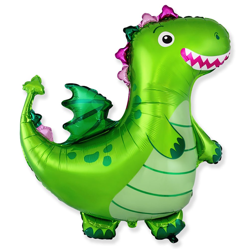 Dragon Green Foil Balloon 36 Inch