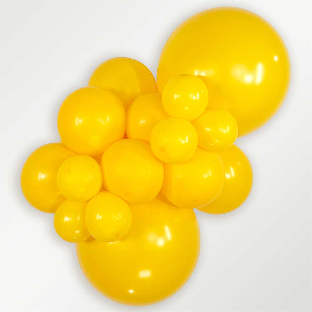 Latex Balloons 18 Inch Sempertex Deluxe Honey Yellow