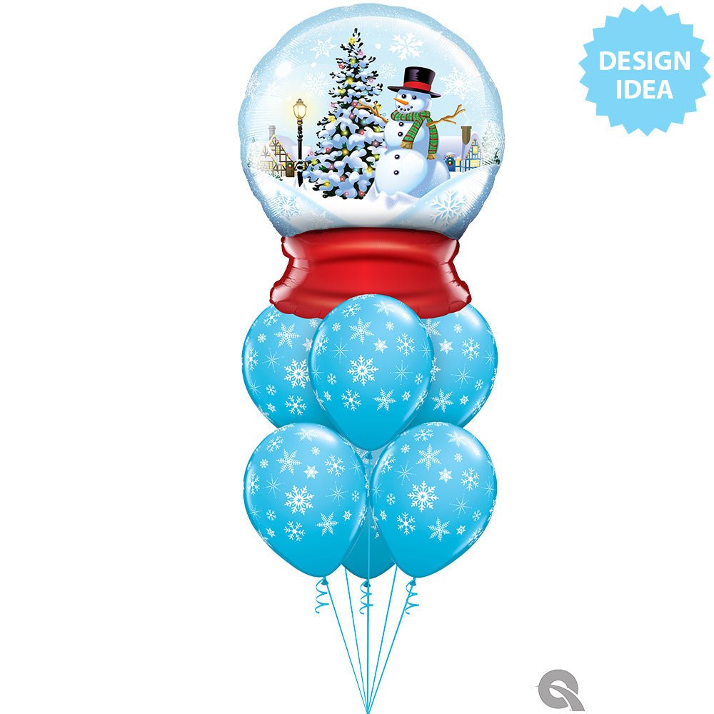 Foil Balloon 36 Inch Snow Globe