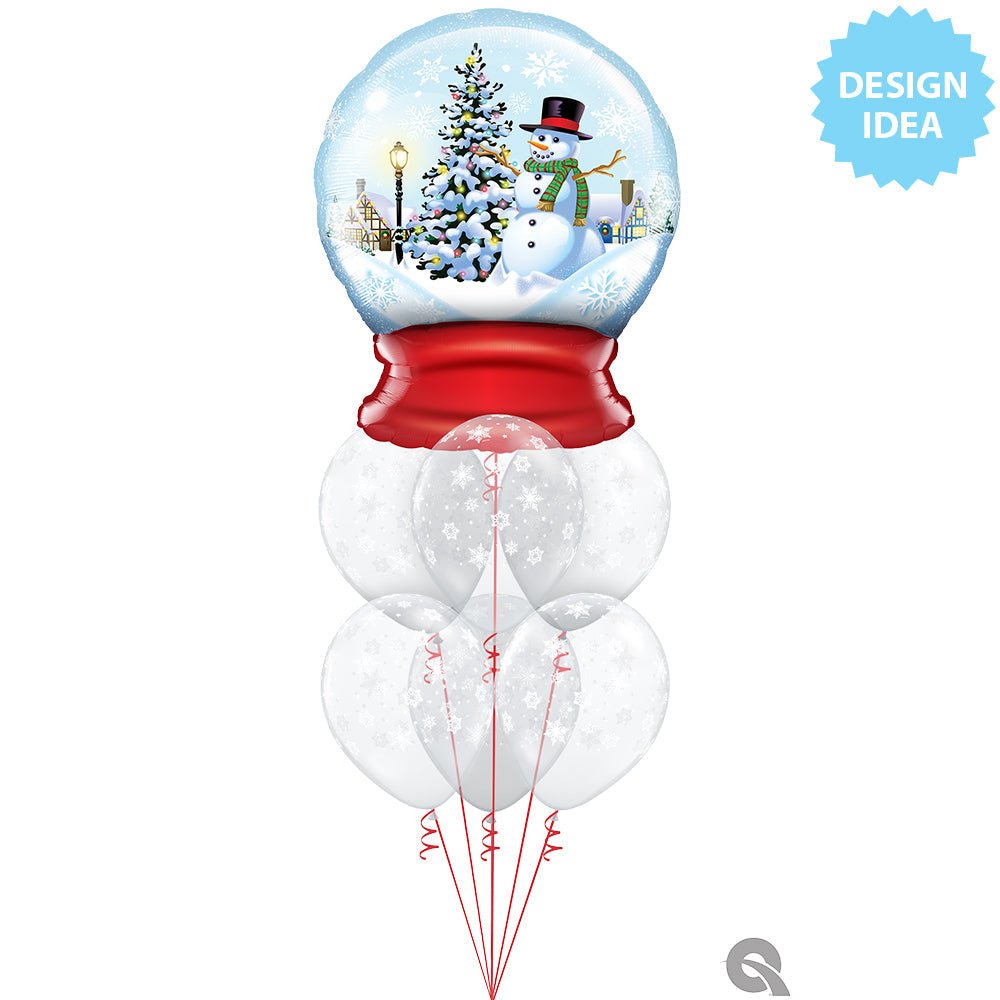 Foil Balloon 36 Inch Snow Globe