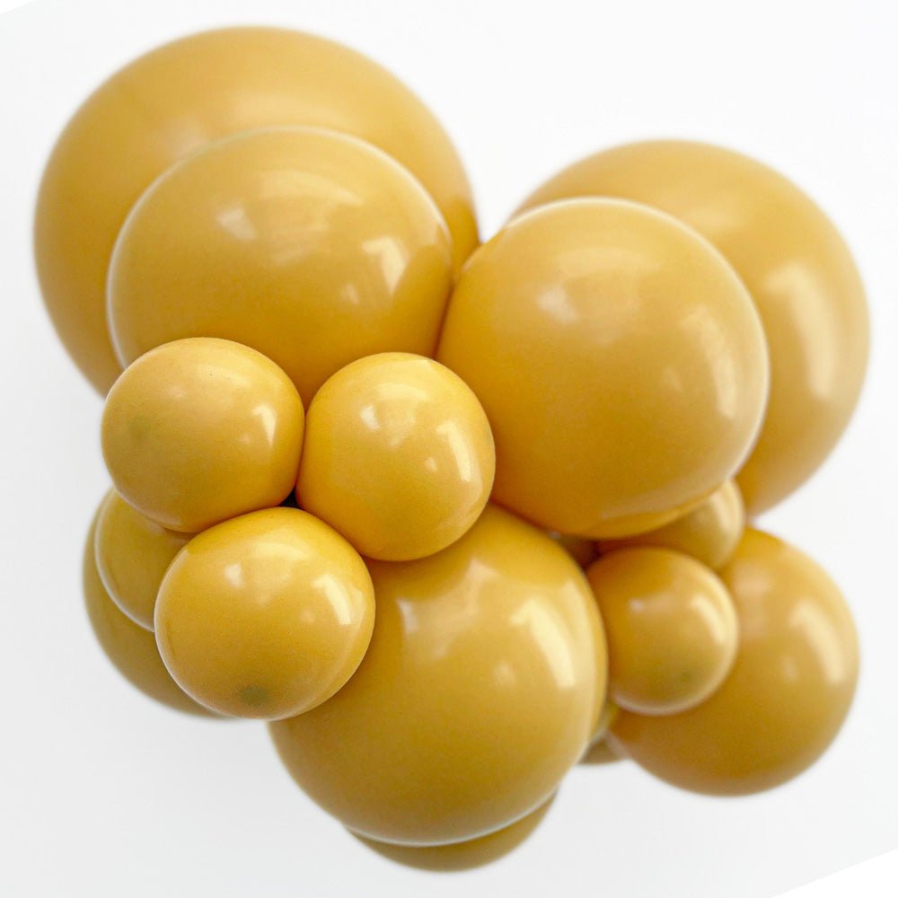 Latex Balloons 36 Inch TUFTEX Mustard