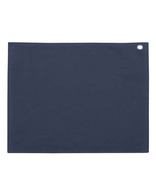 Velour Hemmed Cotton Towel with Grommet & Hook