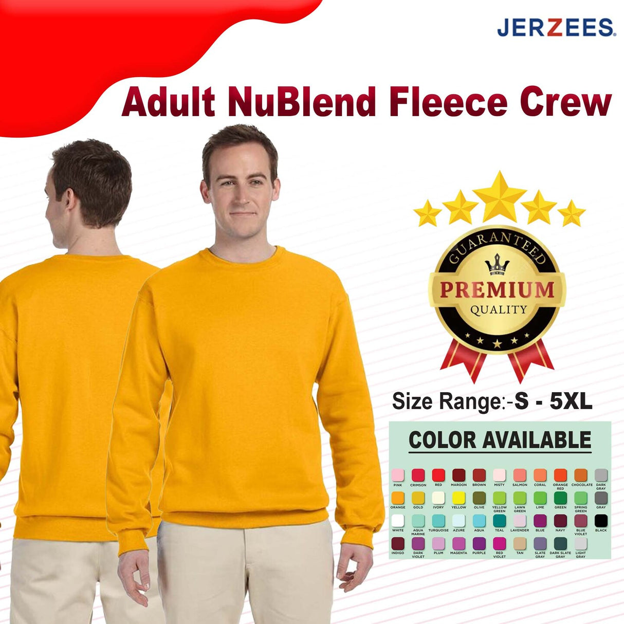 Jerzees® Fleece Crew