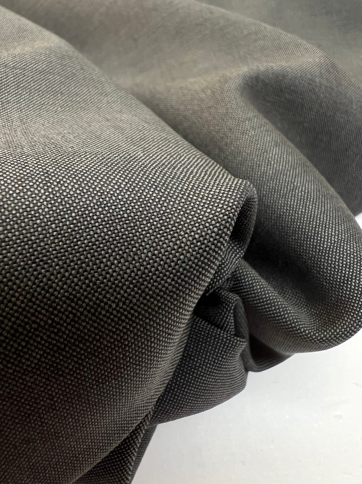 Italian Gray Shades Wool Fabric