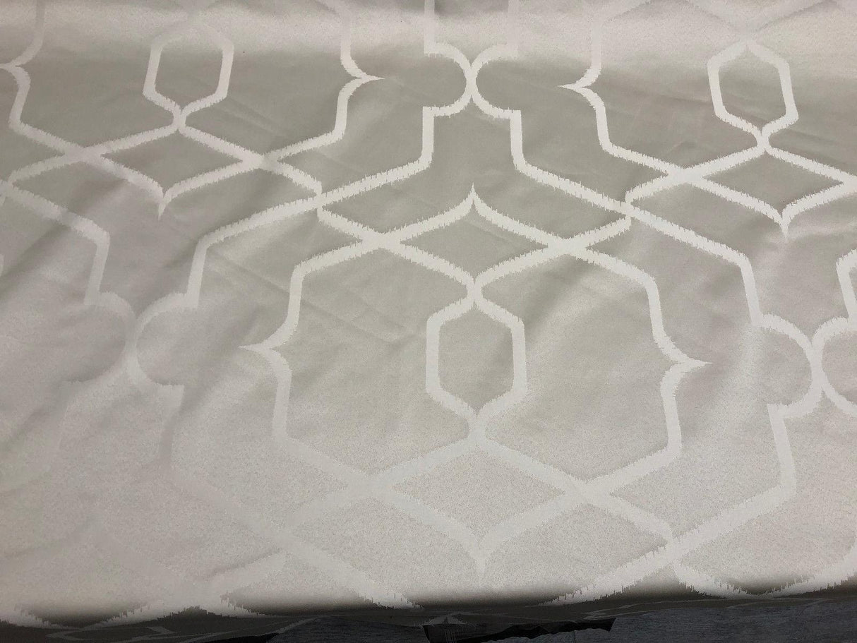 P Kaufmann HFR Ironwork Ikat FR Polyester Fabric - Ikat Pattern, 60" Width (1 Yard)