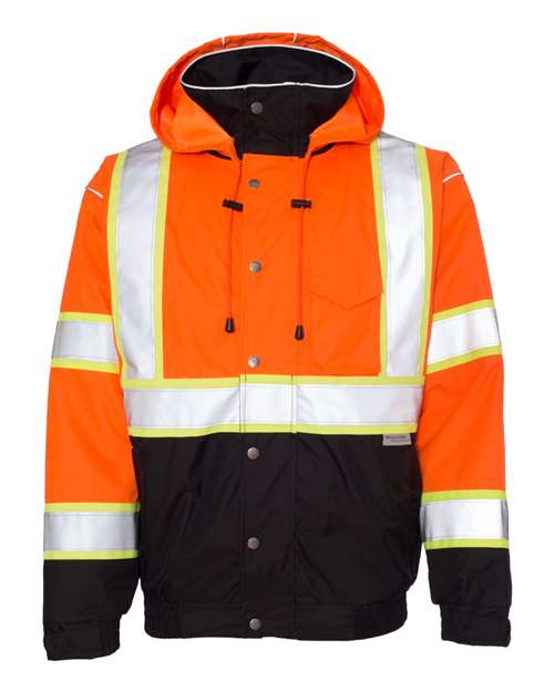 Kishigo Unisex Premium Brilliant Series Bomber Jacket