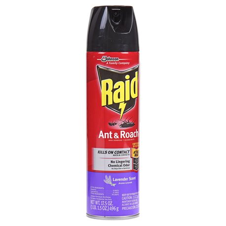 Raid Ant & Roach Lavender Scent 17.5 Oz
