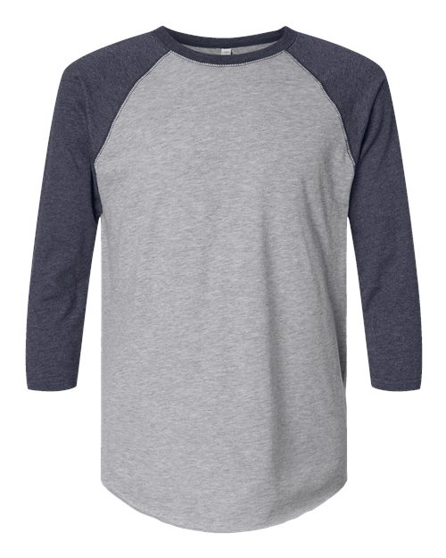 LAT Men's Baseball Fine Jersey Three-Quarter Sleeve Tee