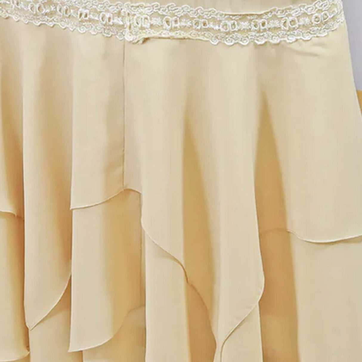 10 Pieces Dusty Blue Ruffled Ice Crushed Velvet Chair Bands for Elegant Event Styling 8 x 13 inches