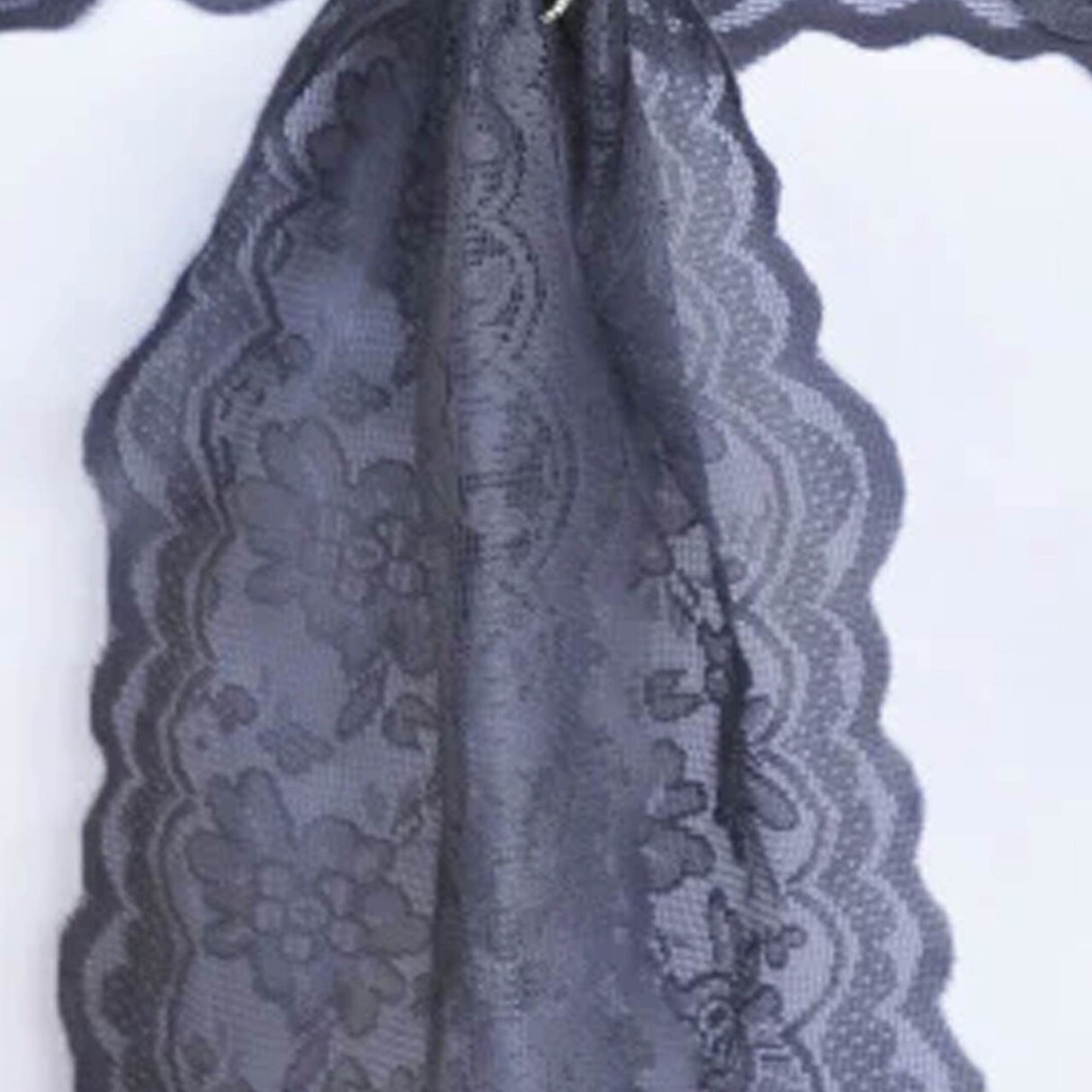 10 Pieces Pewter Caspari Lace Chair Sashes Decor for Weddings & Events 9" x 108"