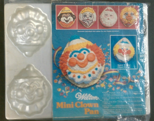 Vintage Mini Clown Wilton Character Pan - Wilton 2105-5621