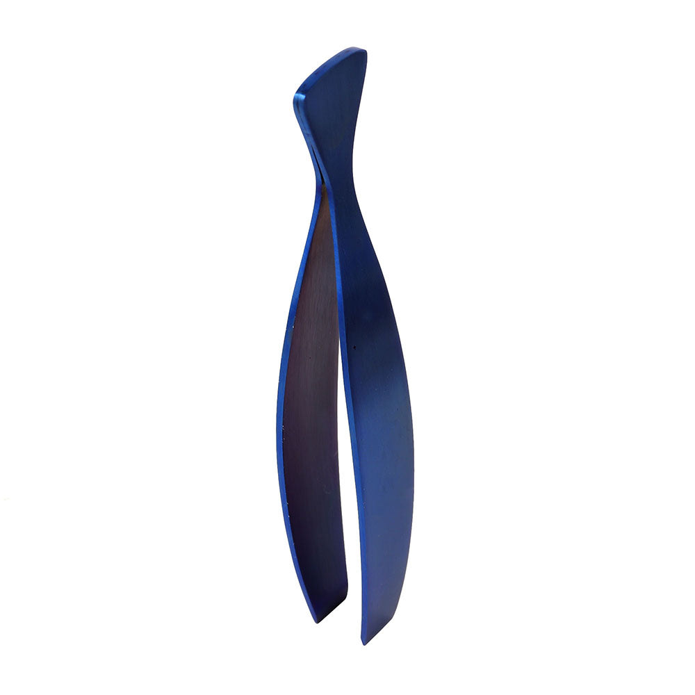 O'Creme Blue Stainless Steel Fish Tweezers, 5-1/8"
