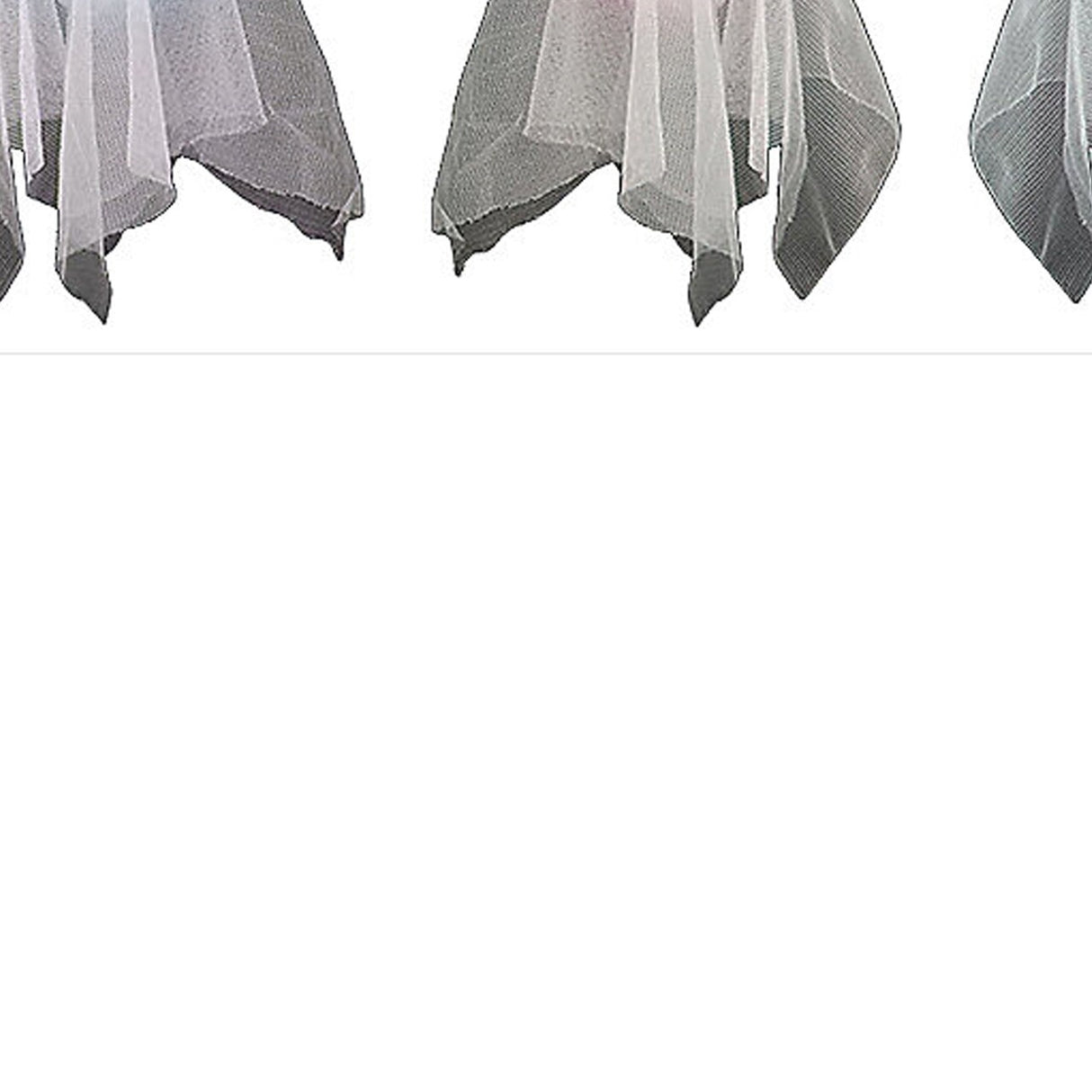 Light-Up Ghost String Halloween Decoration, 63"