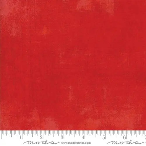 Cotton Fat Quarter Red Scarlet Moda Grunge 18 x 22