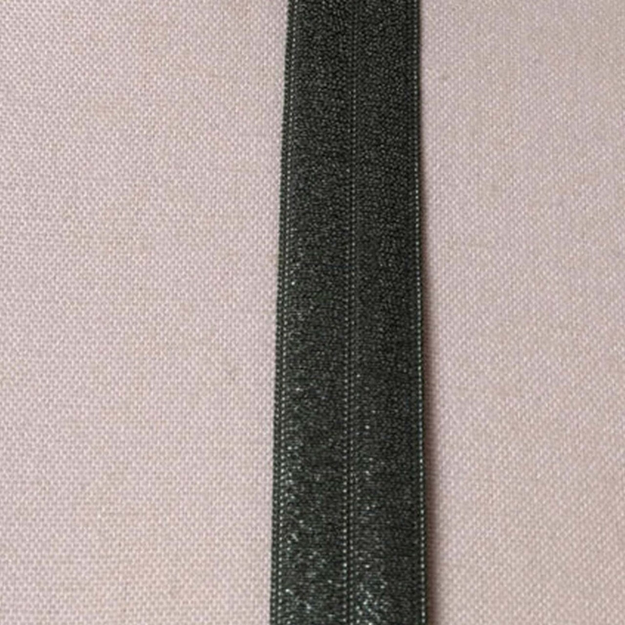 3 Yards 5/8" Dark Army Green Fold Over Elastic Face Mask Trim