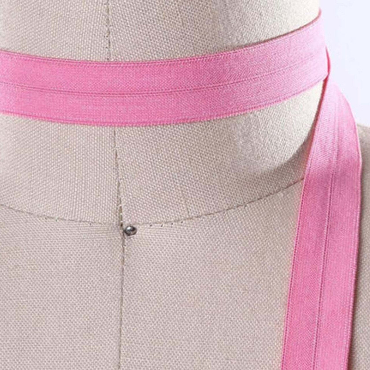 3 Yards Taffy Pink Stretch Bias Fold Over Elastic Trim 5/8"