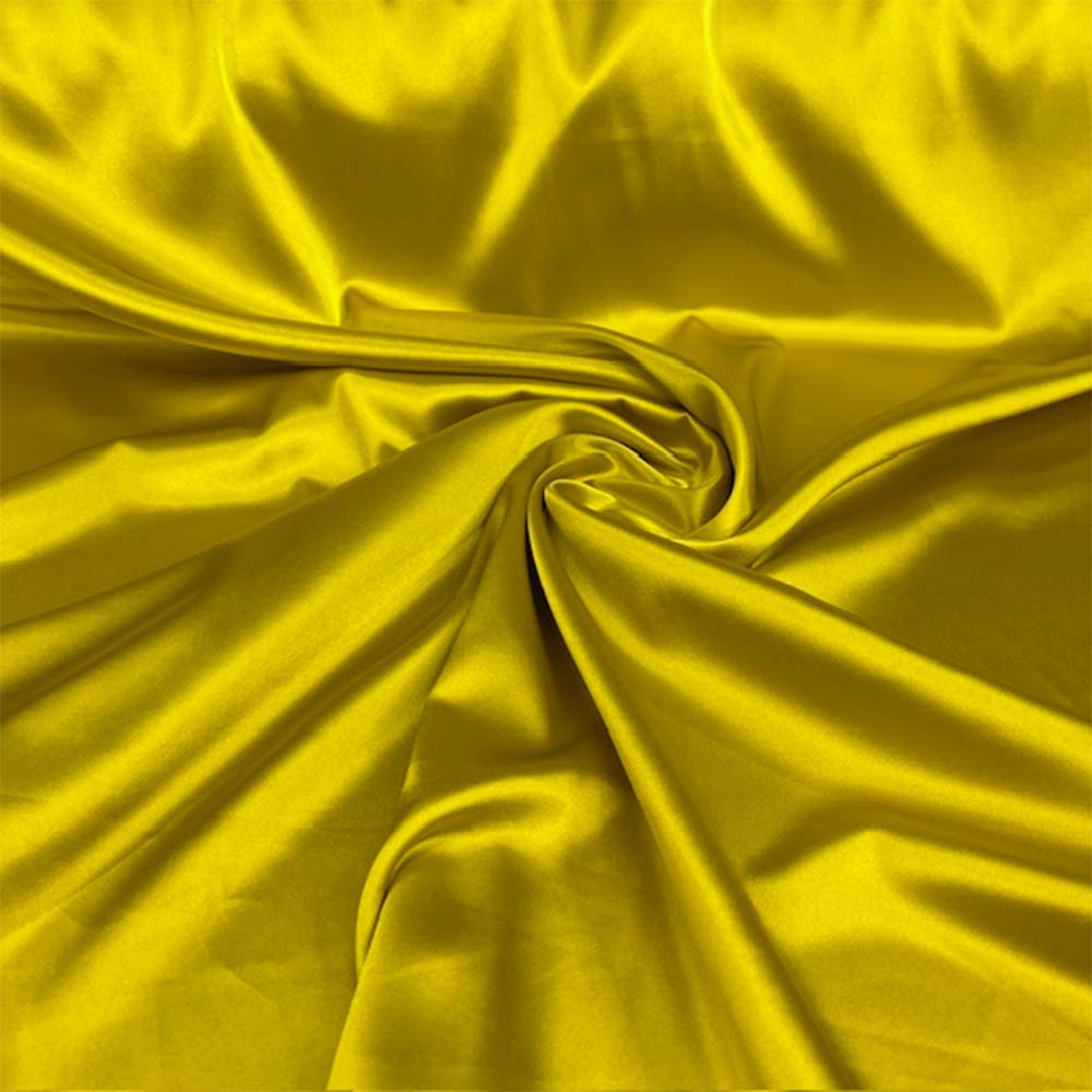 1 Yard Premium 250 GSM Bridal Stretch Satin Fabric Glossy Soft Material for Gowns 60 Inch Width 100% Polyester