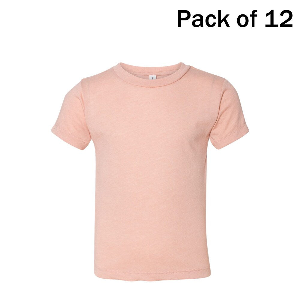 BELLA CANVAS® Toddler Short Sleeve Crewneck Triblend Tee