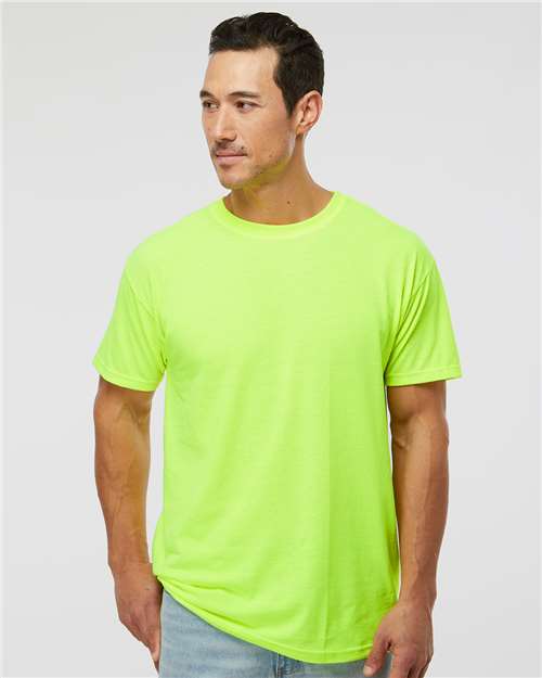 Pack: 24 Gold Soft Touch Short Sleeve Crewneck T-Shirt